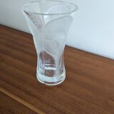 Art Deco vase in Arques crystal