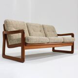 Vintage Mid century sofa solid teak Holstebro MöbelFabrik 1960s