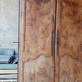 Double wall closet doors Louis XV