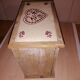 Wooden egg box
