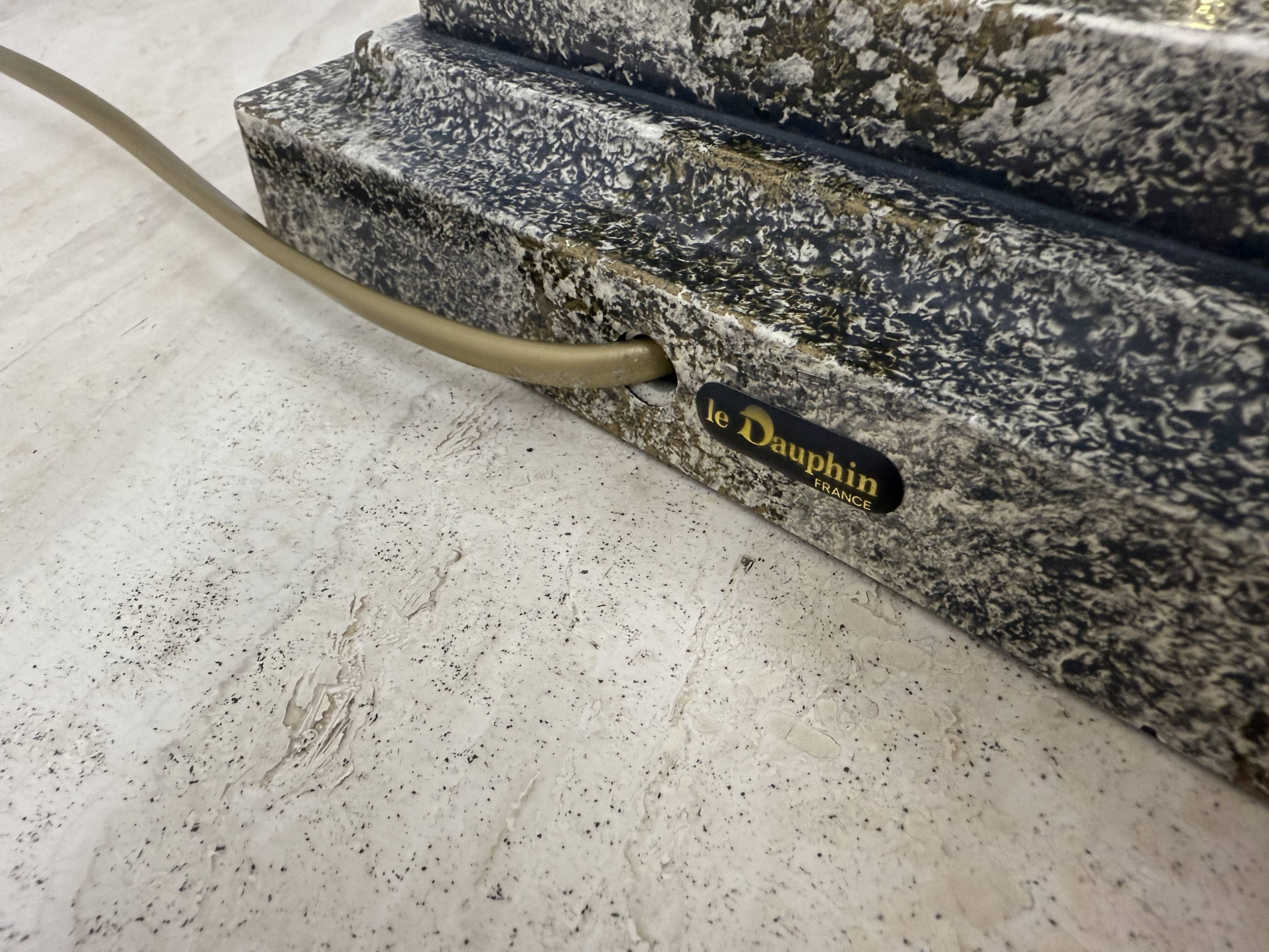 Maison le Dauphin large  table lamp  , 1980s