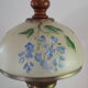 Brass and opaline lamp