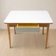Coffee table, mid-century, formica and wood, 1960s, Czechoslovakia