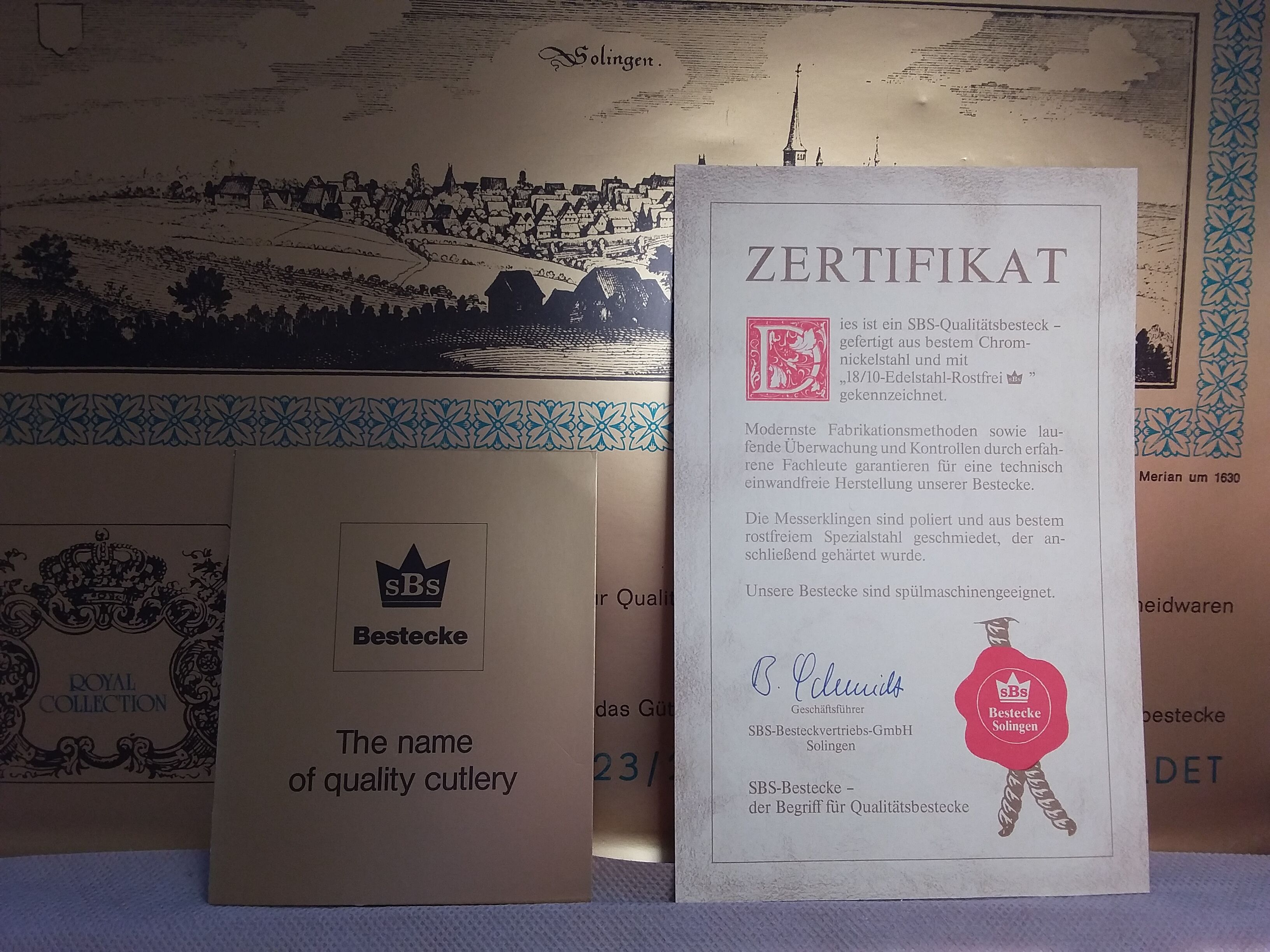 Solingen Berlin cutlery set