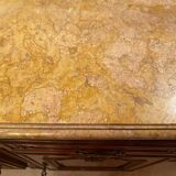 Louis XV low sideboard marble top
