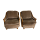 Paire de fauteuils Burov