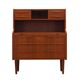 Secrétaire en teck, design danois, années 1970, production: Danemark