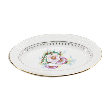 Dish the arabelle amandinoise in bancian ceramic