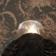 Cut silver metal shell silverware flower production Christofle