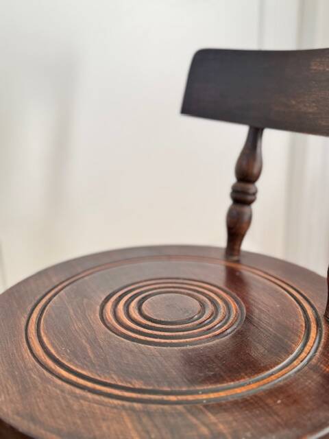 1 brutalist chair by Charles Dudouyt