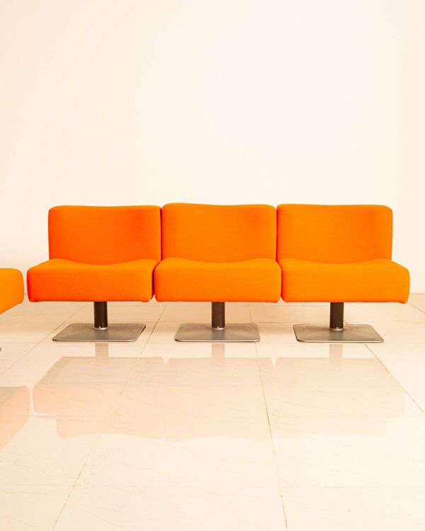 Ensemble de 6 modules ''System 350'' par Herbert Hirche pour Mauser 70's