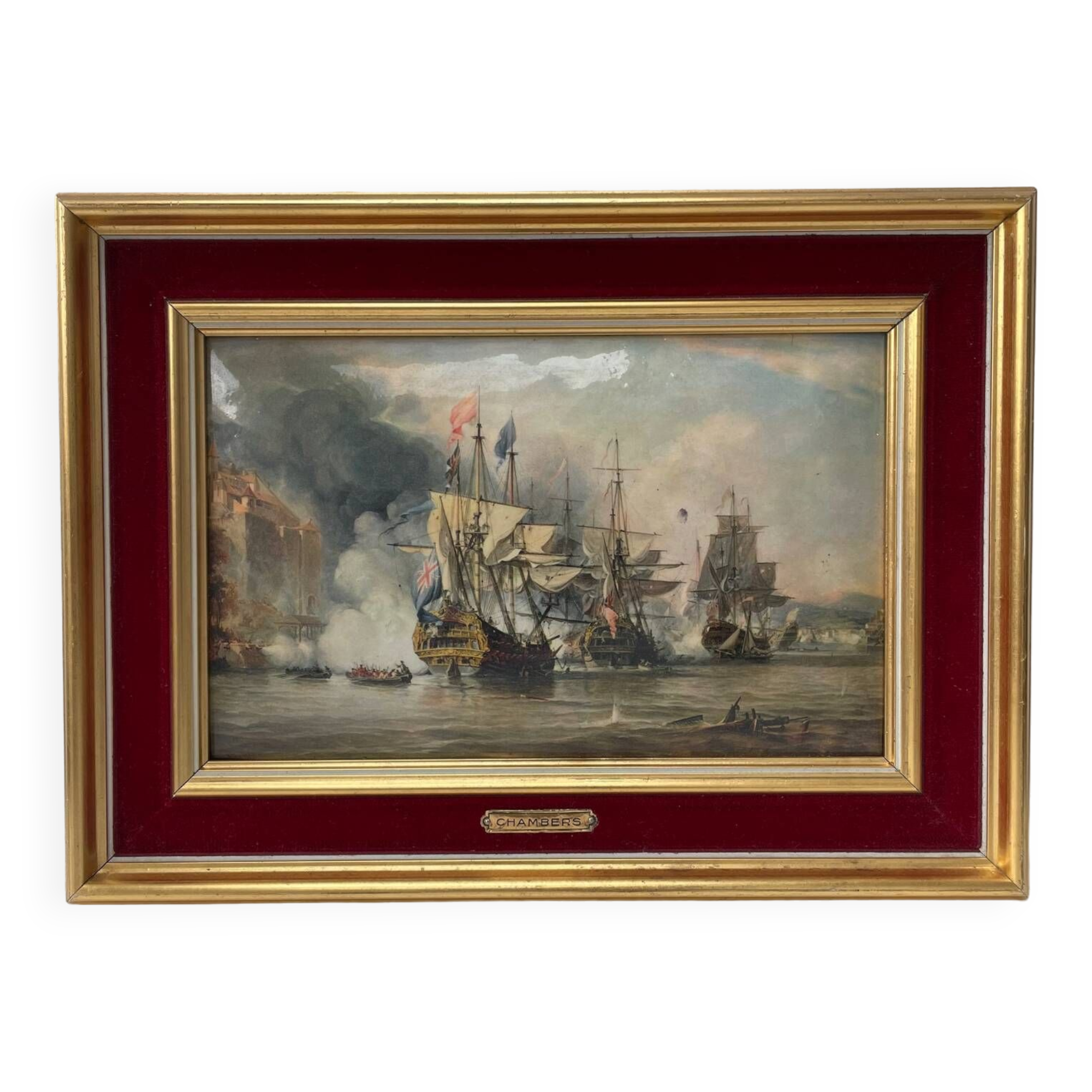 George Chambers La Capture du Porto-Bello