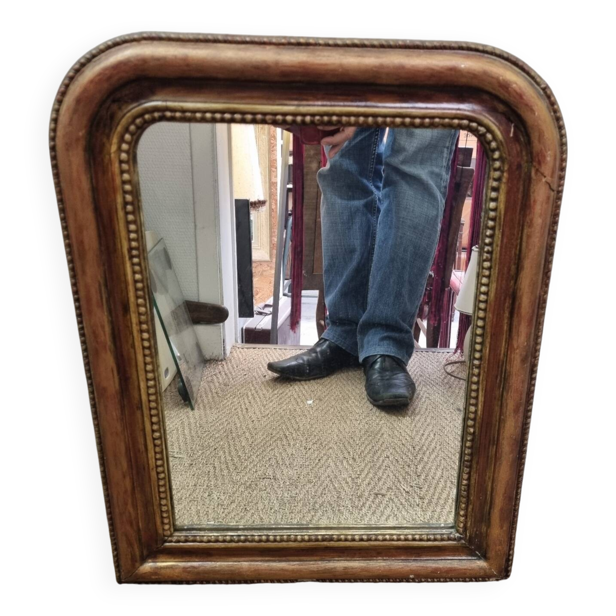 Louis Philippe mirror (59×48cm)
