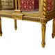 Vitrine en Bois doré Style Louis XVI
