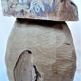 Bolet brutalist stool