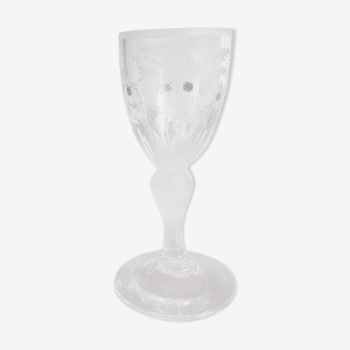 Verre à pied ancien - XVII /XVIIIe