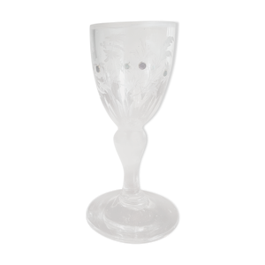 Verre à pied ancien - XVII /XVIIIe