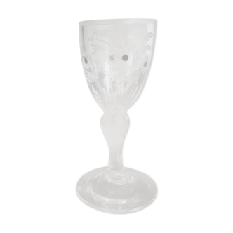 Old stemmed glass - 17th/18th century