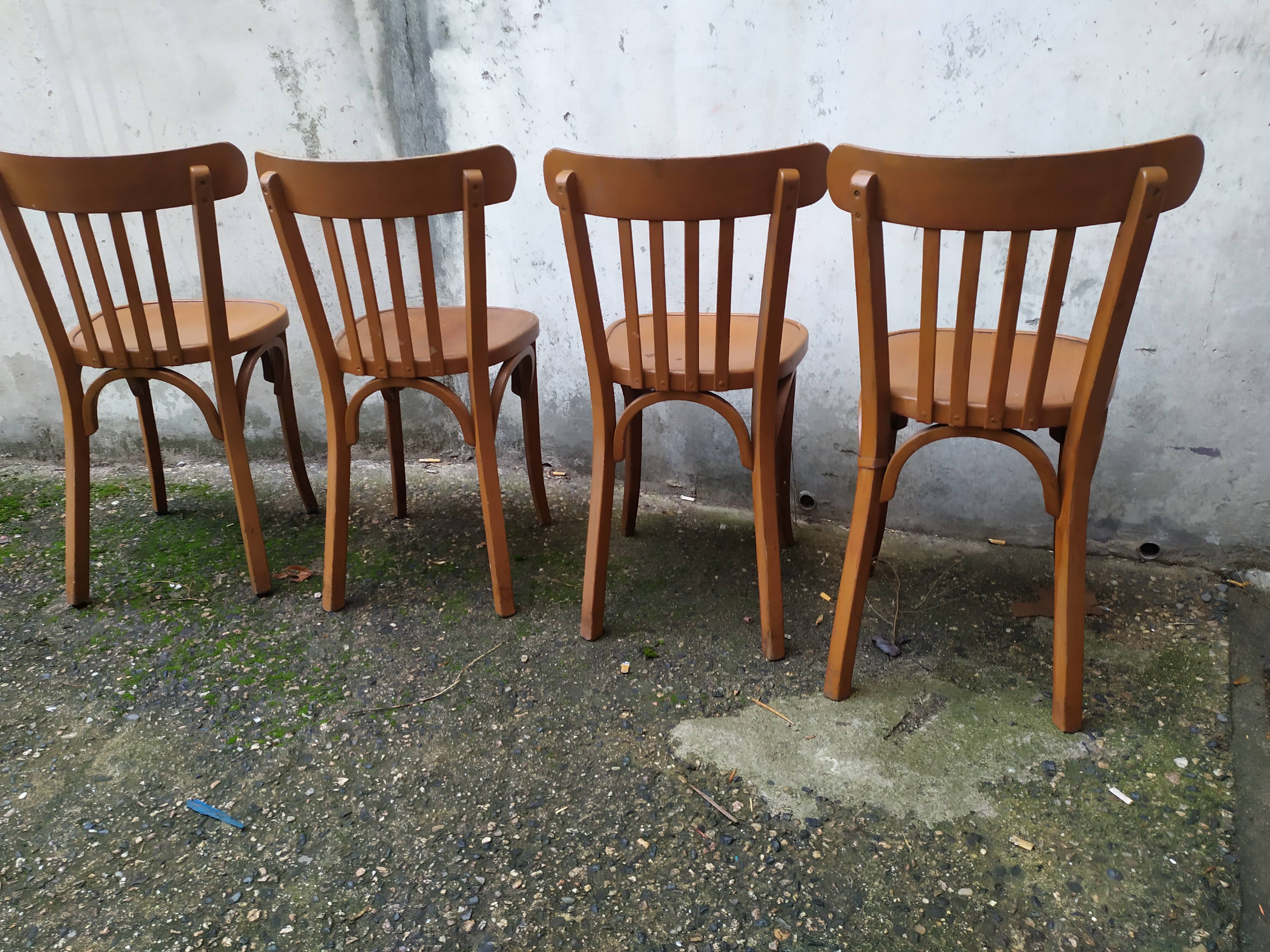 4 bistro chairs