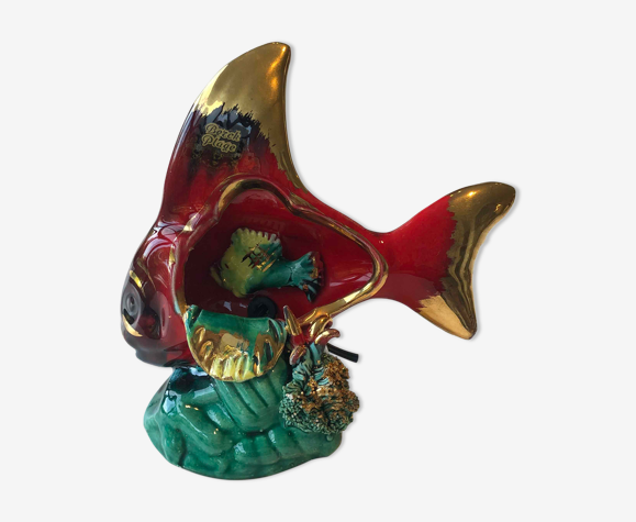 Lampe à poisson céramique Vallauris