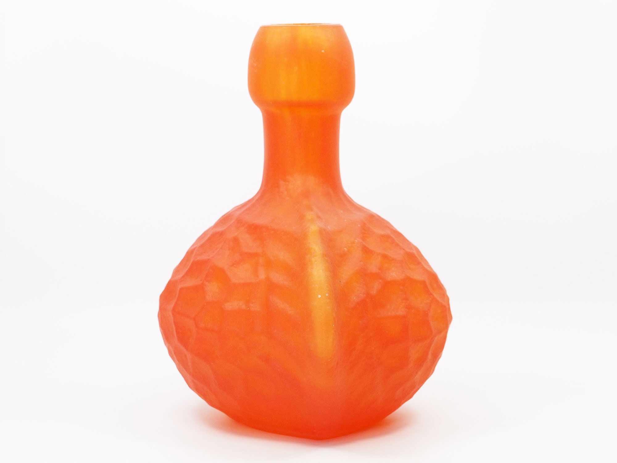 French Art Nouveau Vase in Glass Paw - 1900s