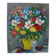 huile sur toile bouquet de fleurs
