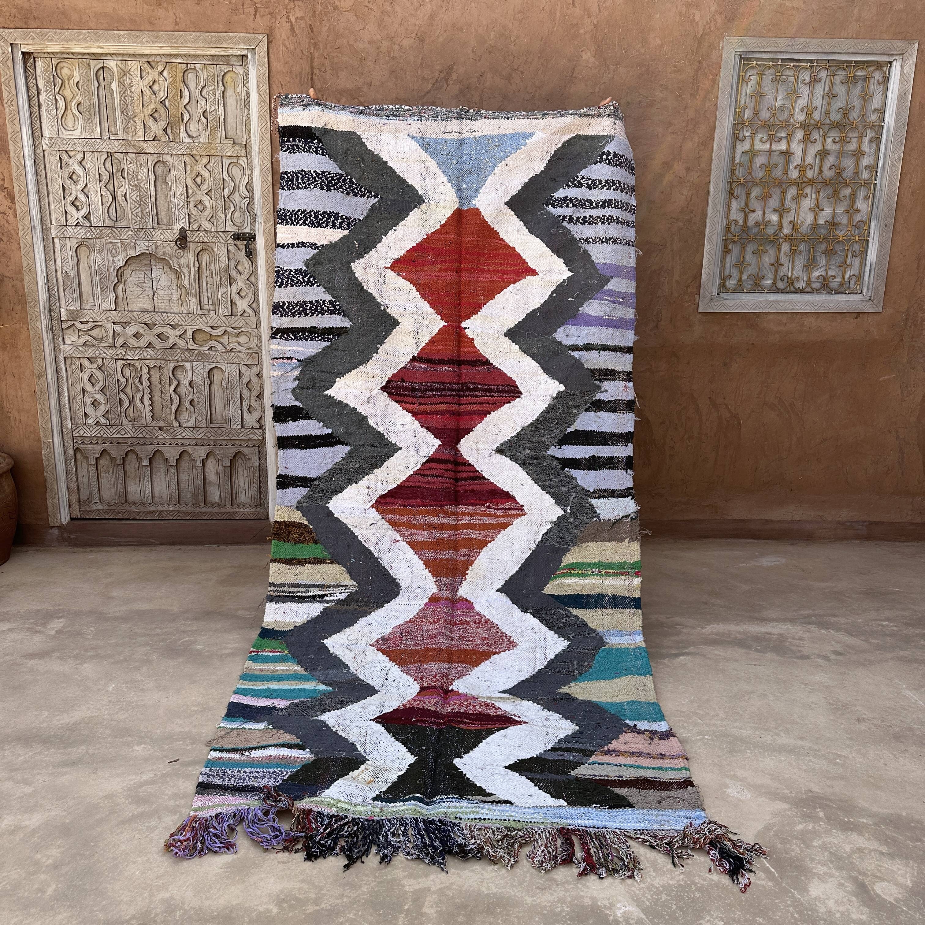 Colorful Moroccan rug - 130 x 270 cm
