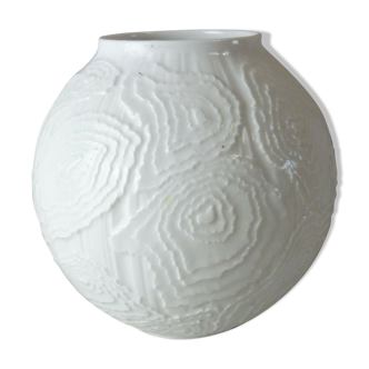 Ancien vase boule en céramique, Ak Kaiser