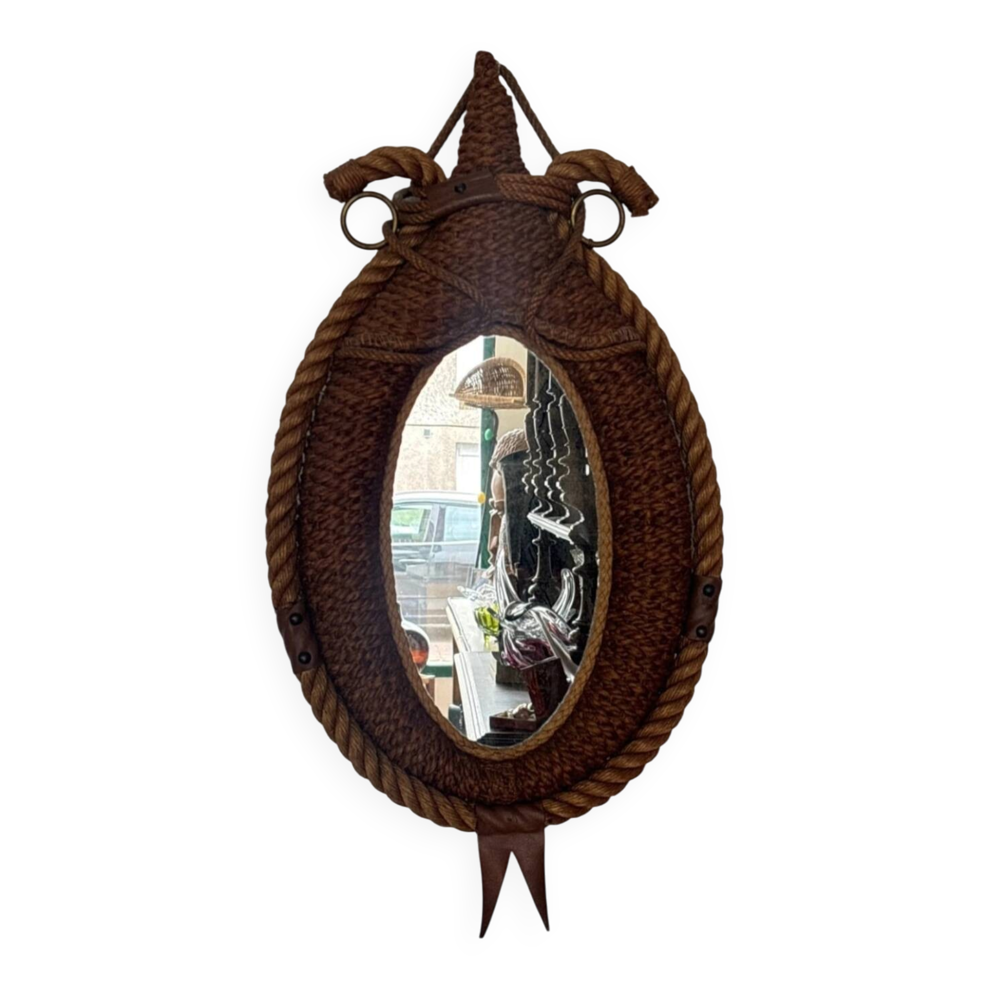 Vintage Audoux Minet mirror