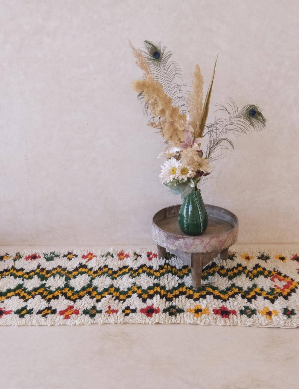 Vintage Berber Ourika Rug - 177 x 70 cm