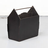 Antique Dutch Art Deco Bauhaus Magazine Rack