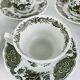 Windsor tea service Ridgway Staffordshire English earthenware, 6 cups