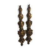 Gilded bronze ornaments, ancient decoration