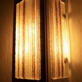 Applique in vetro e alluminio di Albano Poli per Poliarte - Cromo Version