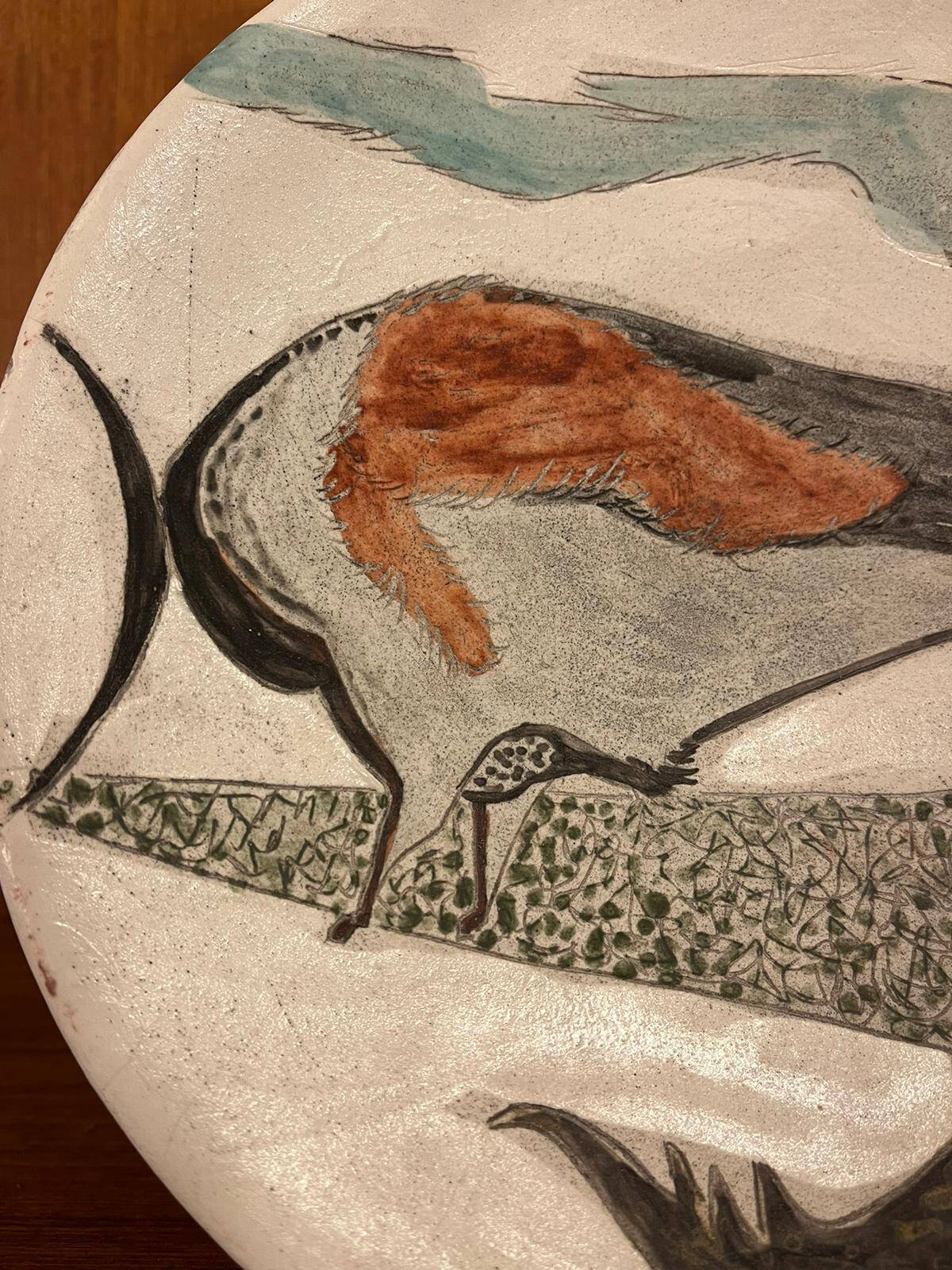 Assiette en Céramique Vallauris