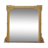 Victorian giltwood wall mirror - 112x121cm