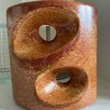 Ceramic vase Roberto Rigon Bertoncello Italy 60s