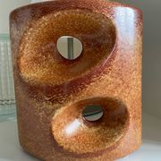 Vase en céramique Roberto Rigon Bertoncello Italie années 60