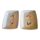 2 rectangular hollow dishes Bavaria