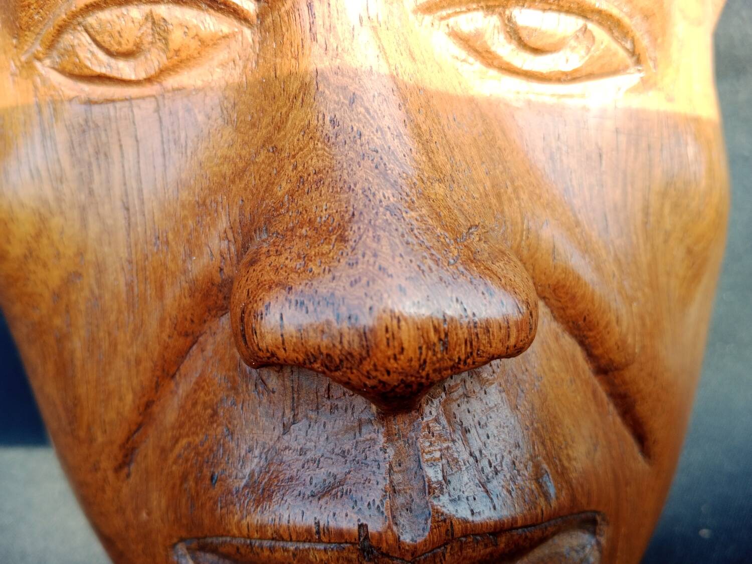 Carved wood
