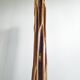Vintage driftwood & mahogany floor lamp 1960s