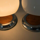 Set of two art deco table lamps, 1930s