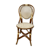Rattan bistro chair 1970