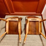 Scandinavian wooden chairs
