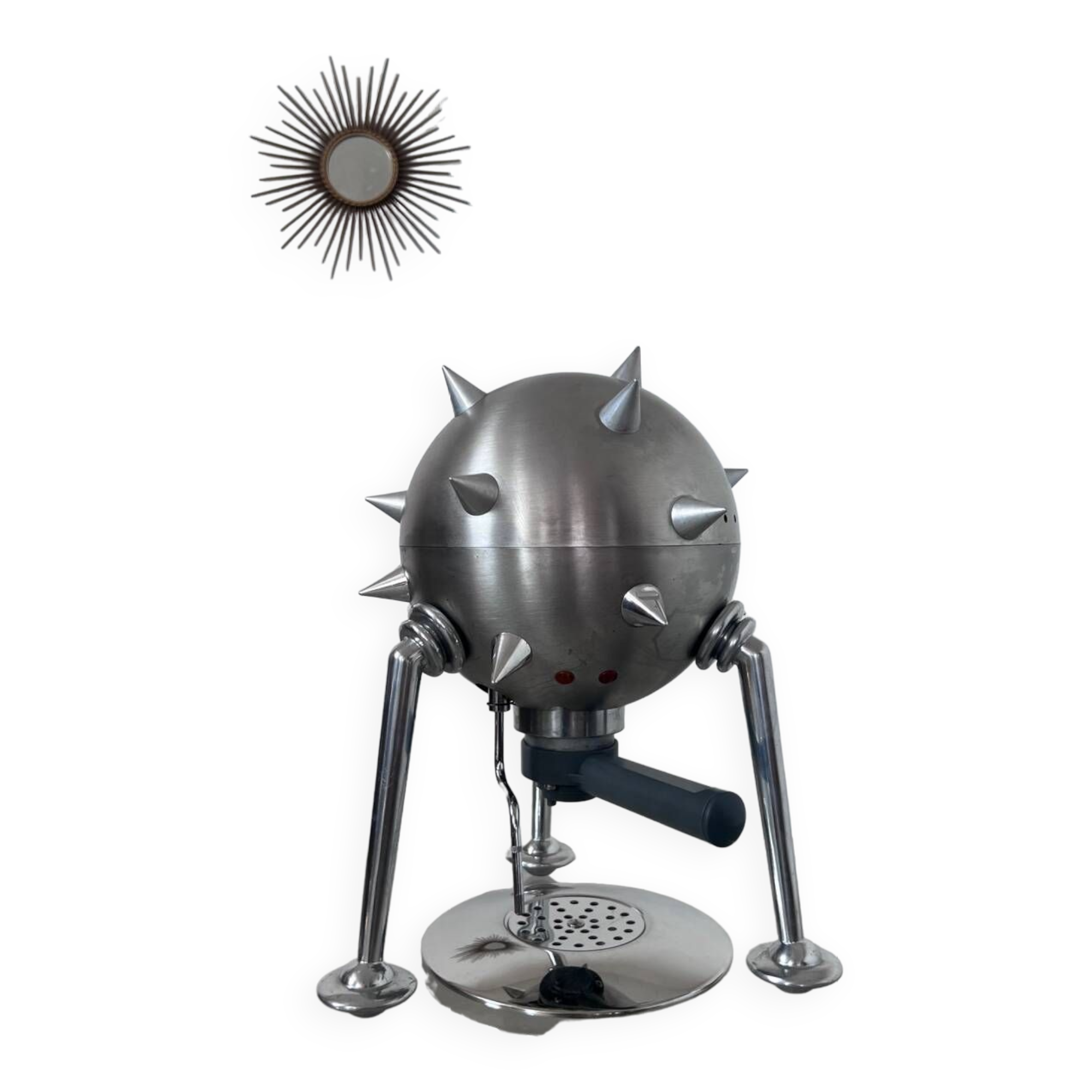 Vintage Espresso Coffee Machine Etienne Louis Design by Carlo Borer Design Sputnik