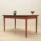 Table en palissandre, design danois, années 1970, production : Danemark