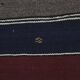 Vintage Turkish kilim, handwoven, 172x358 cm.