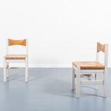 Set of 4 chairs Ilmari Tapiovaara Hongisto by Laukaan Puu 1960