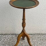 Vintage tripod pedestal table
