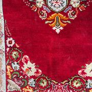 Tapis vintage turc en soie fait main 74x146 cm